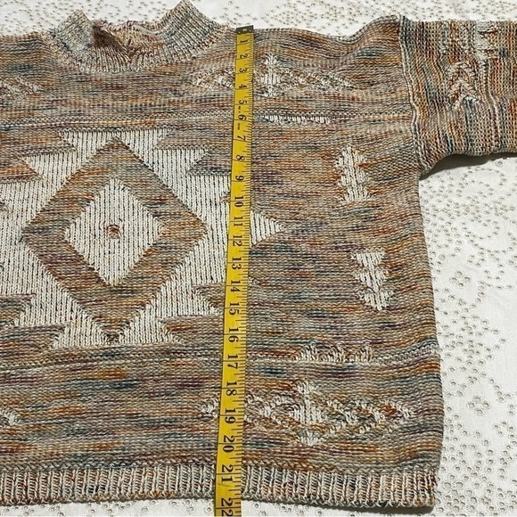 Vintage marled knit sweater size XL - Picture 7 of 11